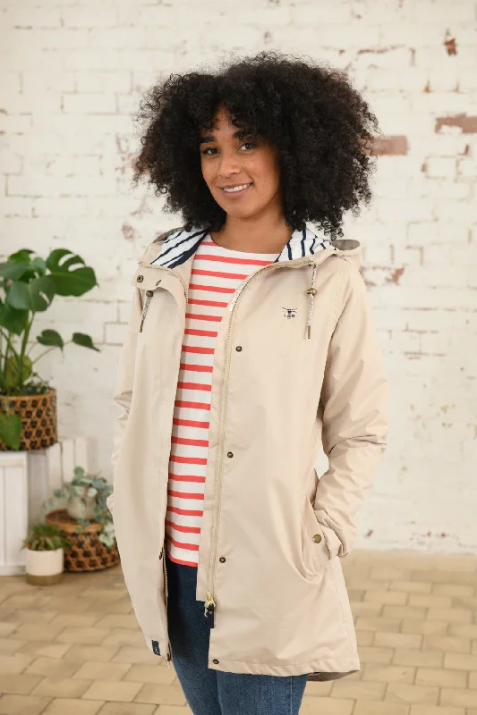 Long Beachcomber Jacket - Biscuit