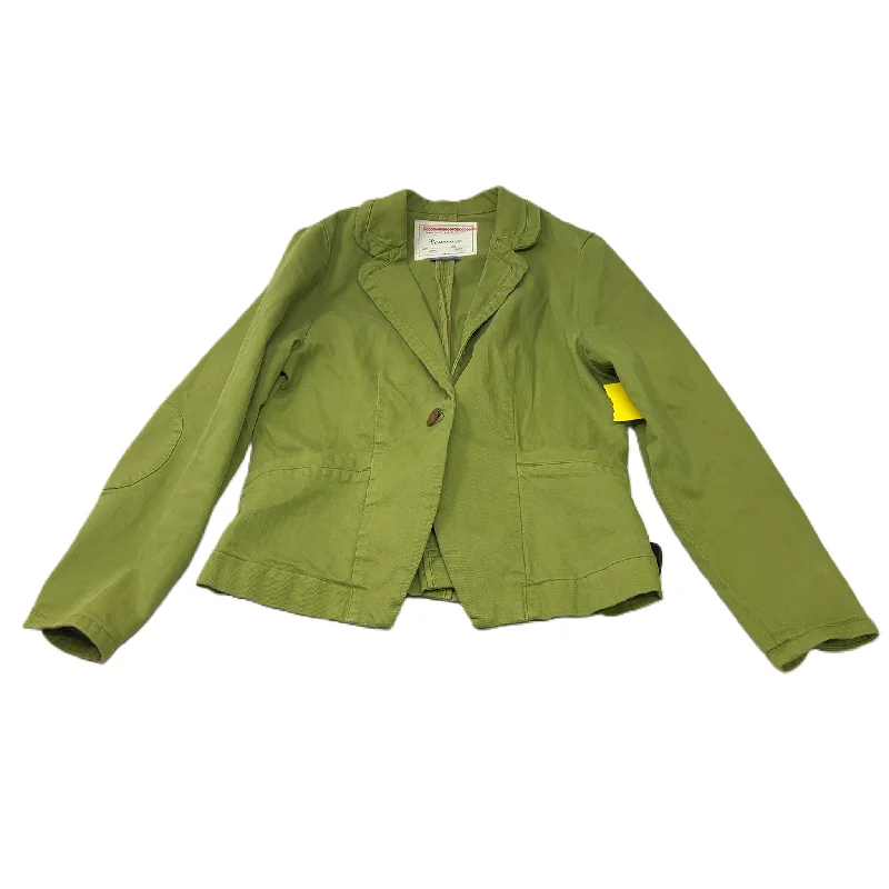 Green Denim  Blazer By Cartonnier  Size: M