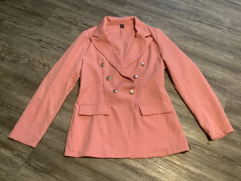 Pink Blazer Clothes Mentor, Size M