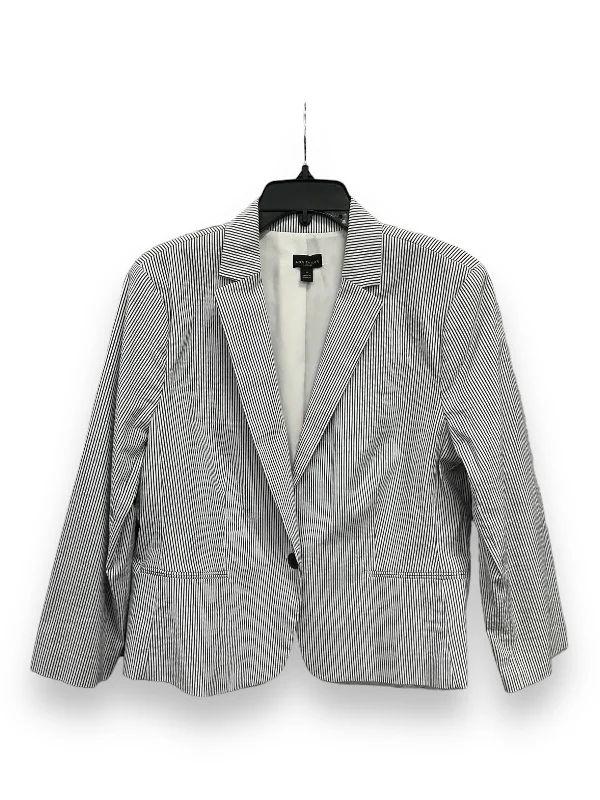 Striped Pattern Blazer Ann Taylor, Size Xl