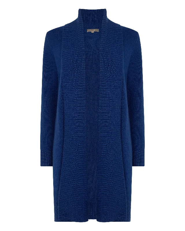 Women's Abbey Cashmere Cardigan French Blue