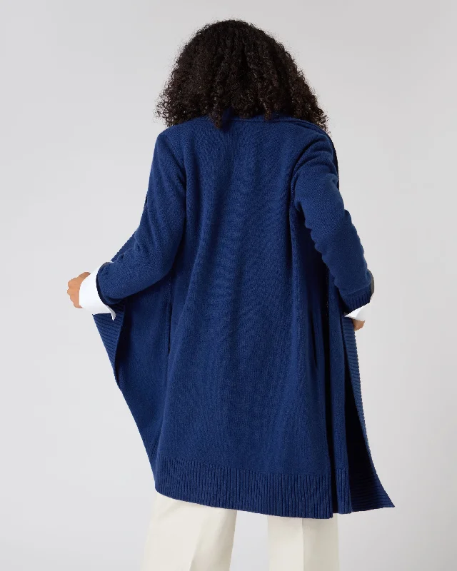 Women's Abbey Cashmere Cardigan French Blue