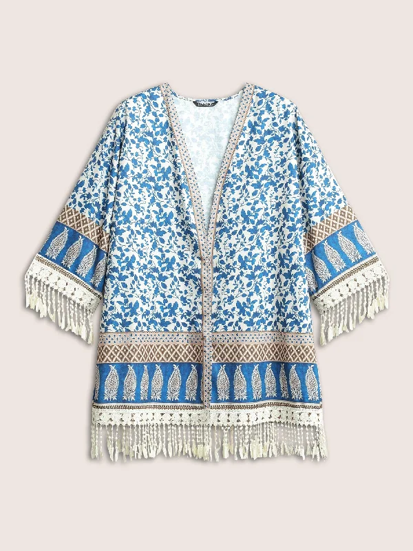 boho-print-lace-panel-patchwork-tassel-trim-kimono