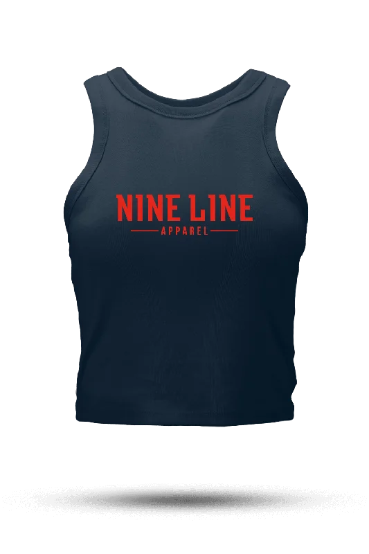 Crop Tank - NLA Basic Red Logo