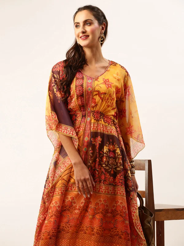 exclusive-v-neckline-chiffon-all-over-mixed-prints-mustard-loose-fit-kaftan-set-for-women-with-inner-zl13a348nd-m