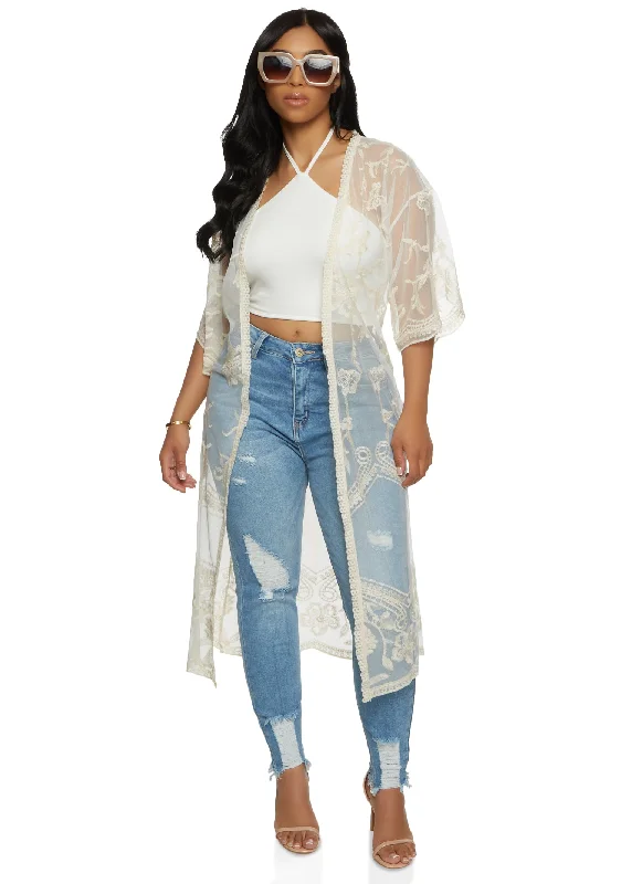 Iris Bohemian Lace Kimono