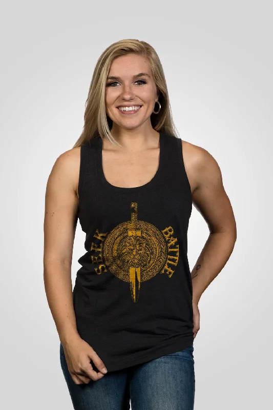 Women's Racerback Tank - The Man In The Arena