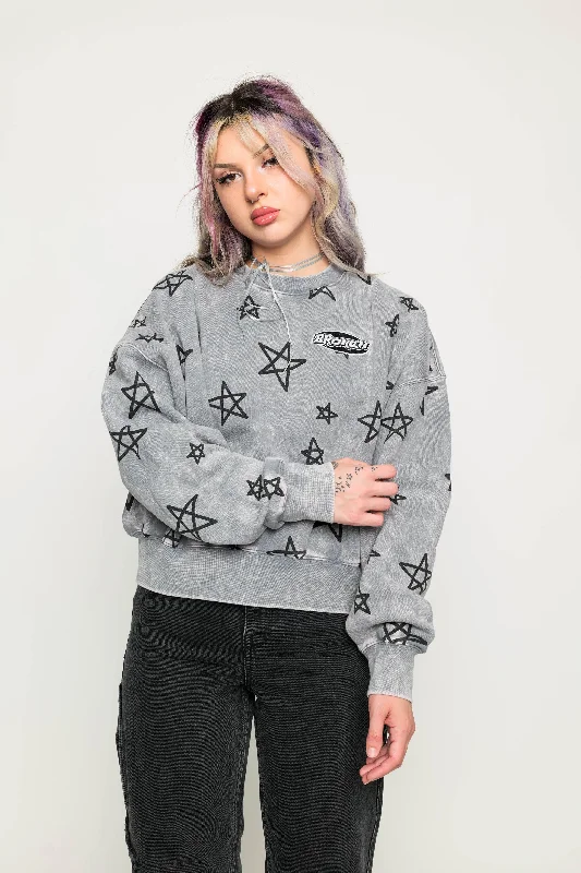 Chuck Crew Neck Sweatshirt Dark Grey