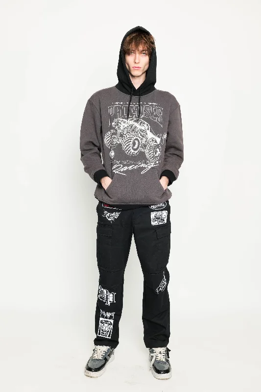 Last Race Contrast Hoodie