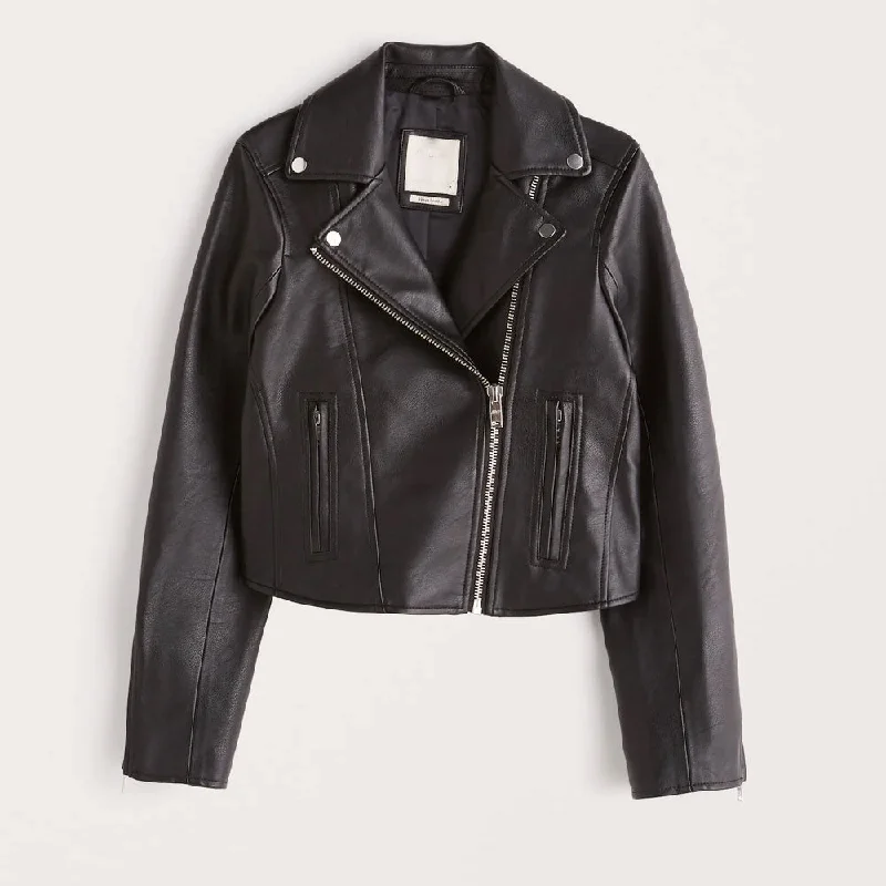 Women Biker Leather Jacket