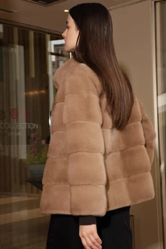 Beige mink