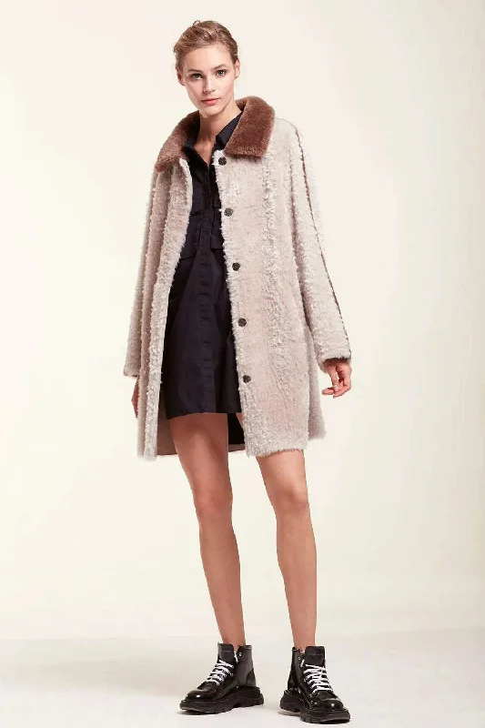 Shearling coat