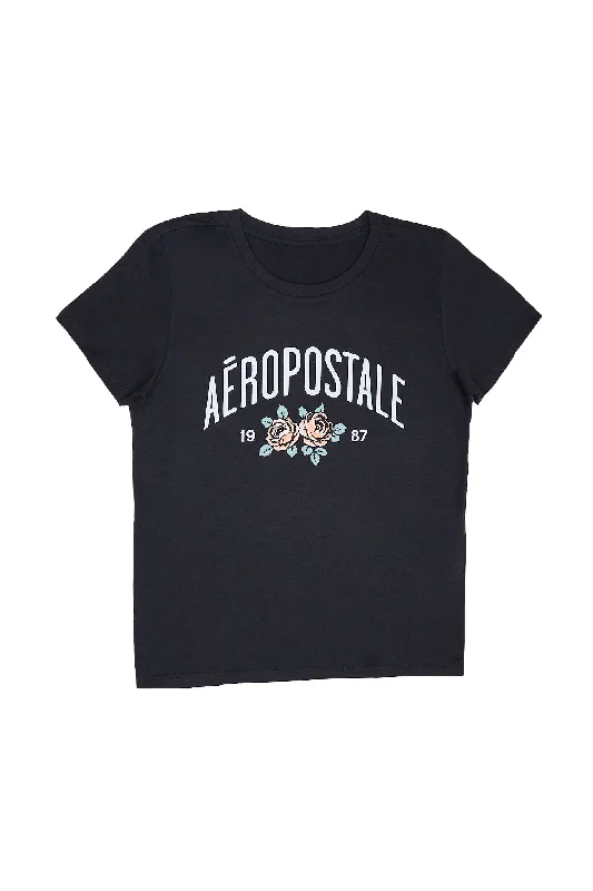 Aéropostale Rose Bud Graphic Classic Tee