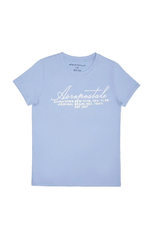 Aéropostale Graphic Silver Foil Classic Tee