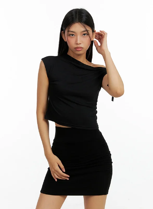 asymmetrical-ribbon-one-shoulder-crop-top-il419