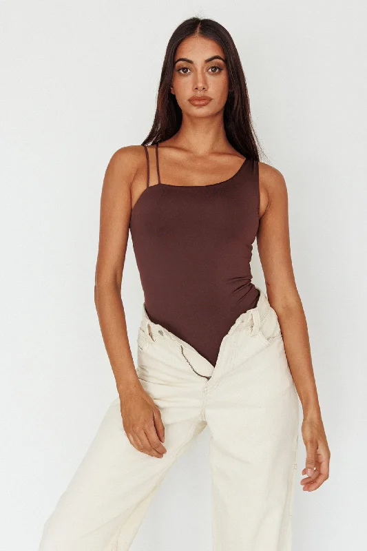 bare-double-strap-bodysuit-brown