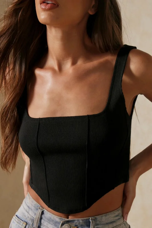 black-corset-tank-top