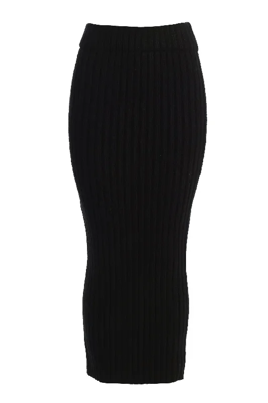 black-take-me-home-ribbed-skirt