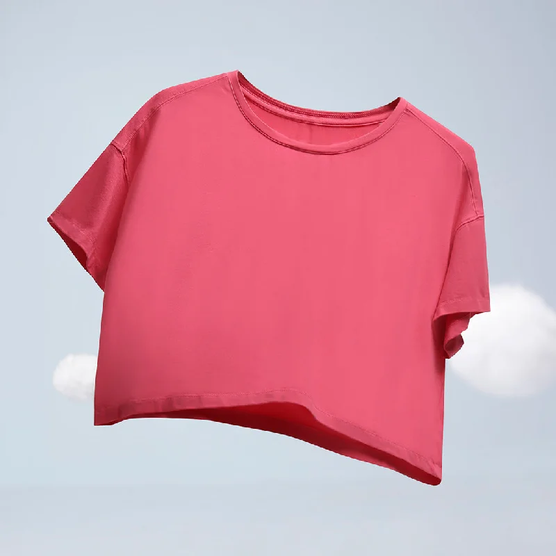 boxy-crop-cotton-t-shirt