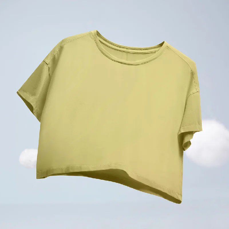 boxy-crop-cotton-t-shirt