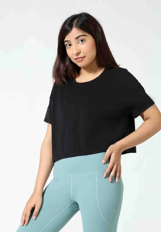 boxy-crop-cotton-t-shirt