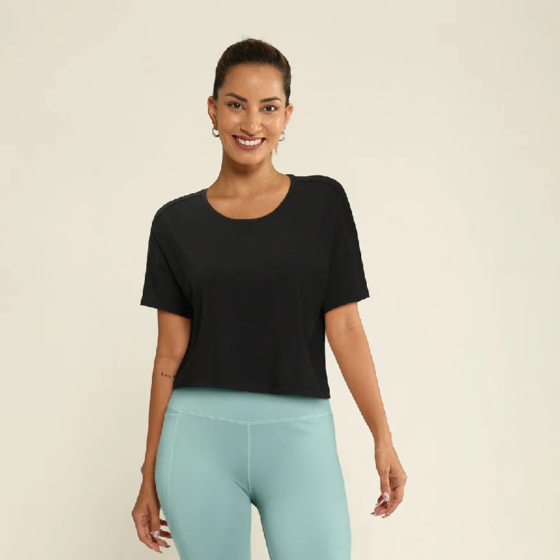 boxy-crop-cotton-t-shirt