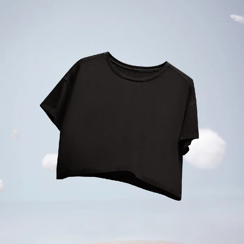 boxy-crop-cotton-t-shirt