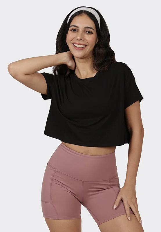 boxy-crop-cotton-t-shirt