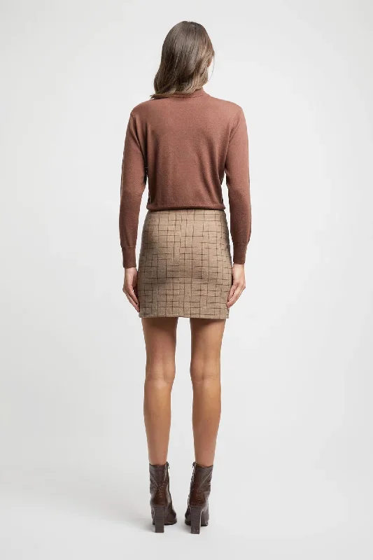 chelsea-check-mini-skirt-brown