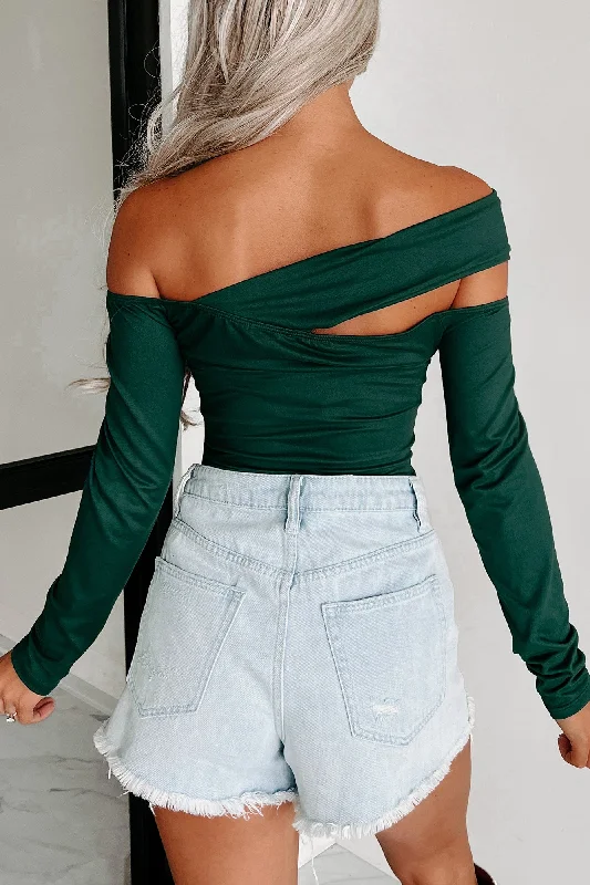 completely-smitten-asymmetric-off-the-shoulder-bodysuit-hunter-green