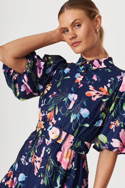 courtney-shirt-dress-in-navy-with-multi-floral-print