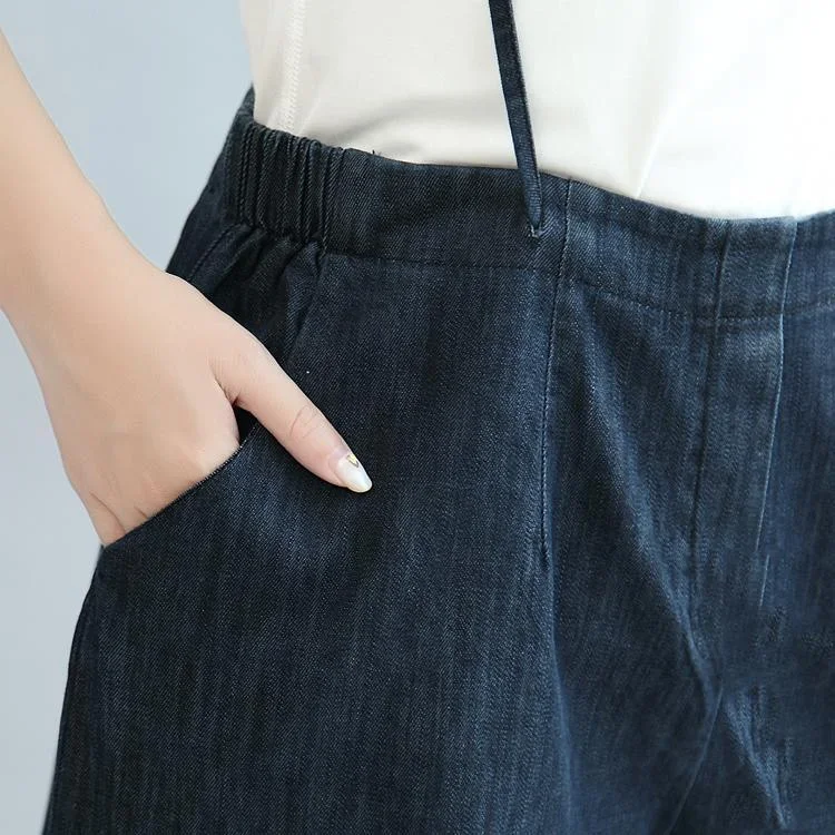 dark-blue-stylish-linen-pants-plus-size-casual-straight-pants