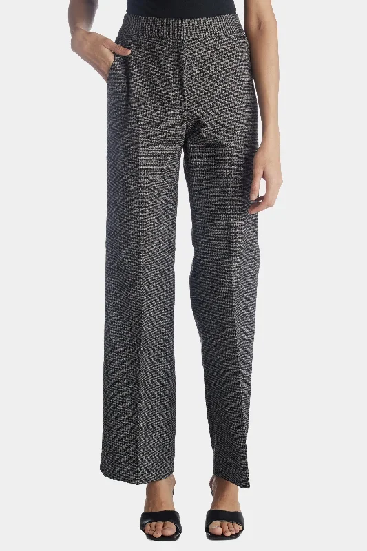 Flannel Yarn Dye Flat Front Trouser