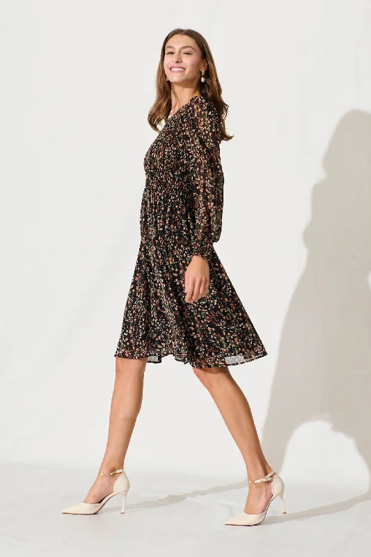 fleece-dress-in-black-with-rust-floral-chiffon