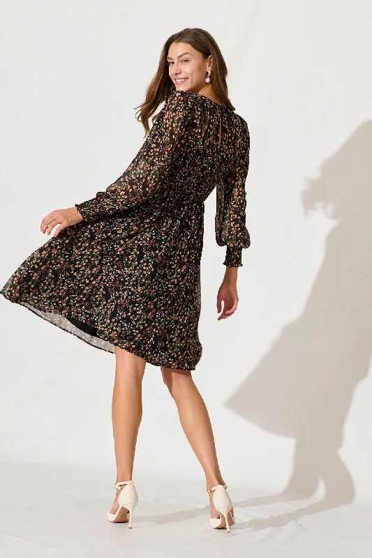 fleece-dress-in-black-with-rust-floral-chiffon