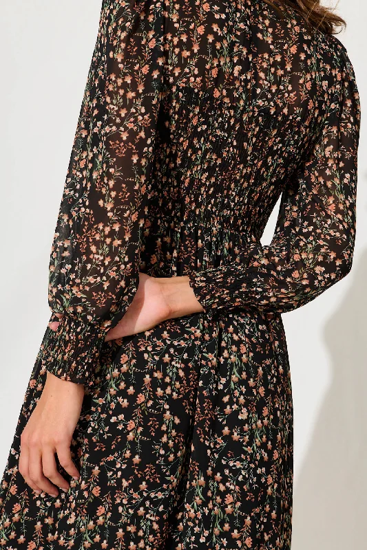 fleece-dress-in-black-with-rust-floral-chiffon