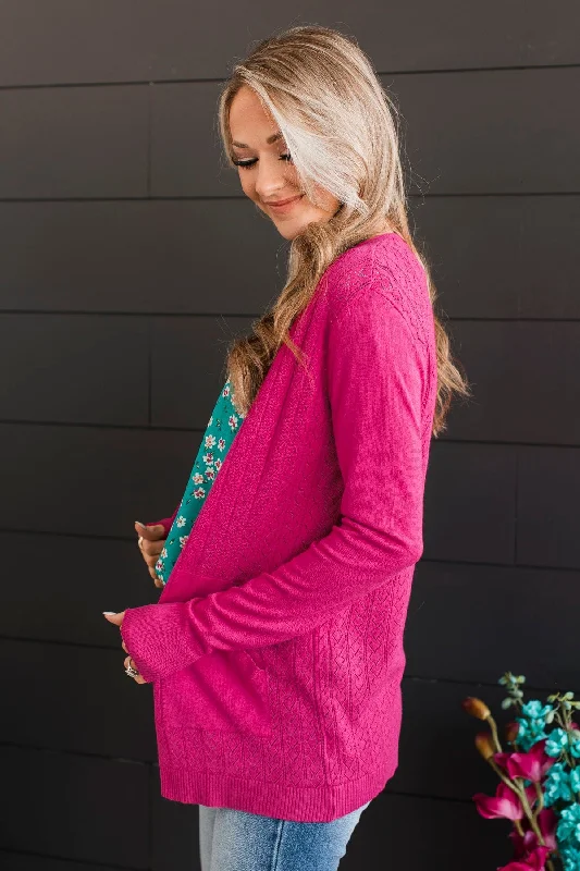 found-myself-open-front-knit-cardigan-hot-pink