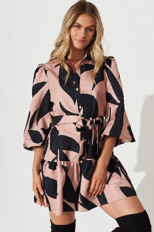 giulia-shirt-dress-in-mocha-with-black-print