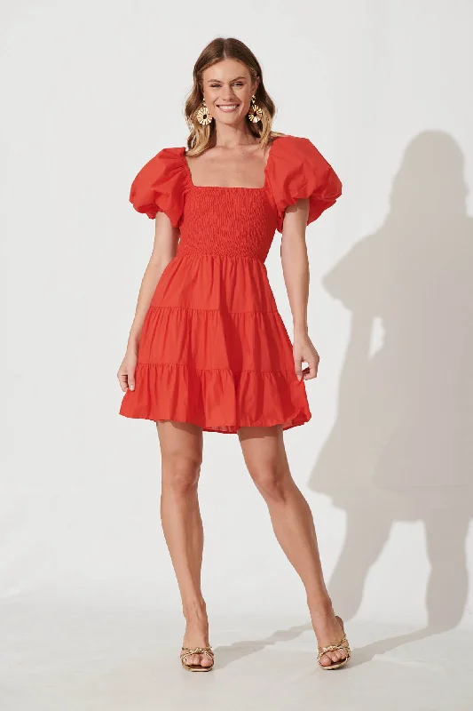 Kai Dress In Red