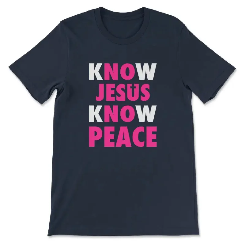 know-jesus-know-peace-christian-t-shirts