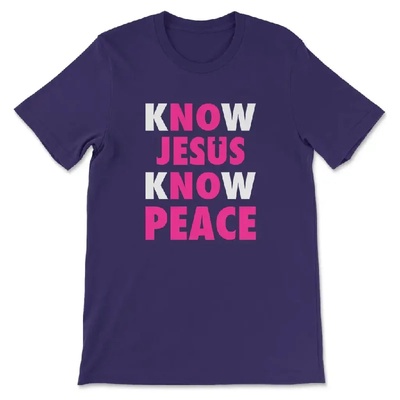 know-jesus-know-peace-christian-t-shirts