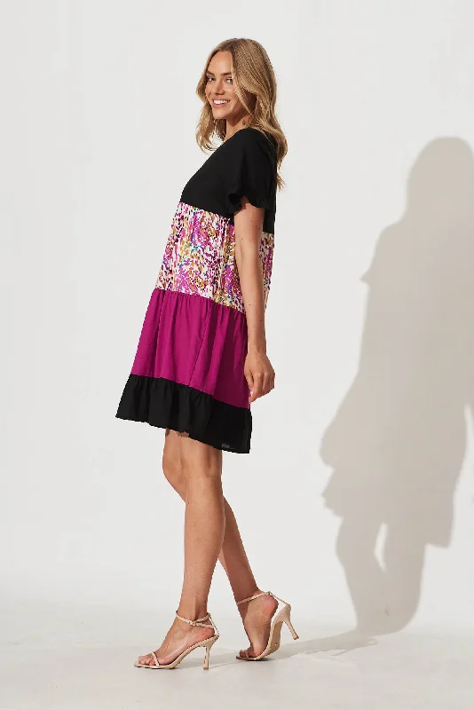 krystin-dress-in-black-with-magenta-print