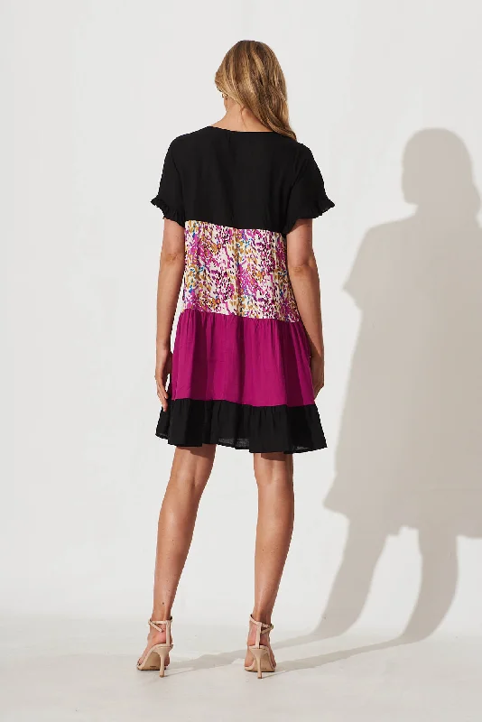 krystin-dress-in-black-with-magenta-print