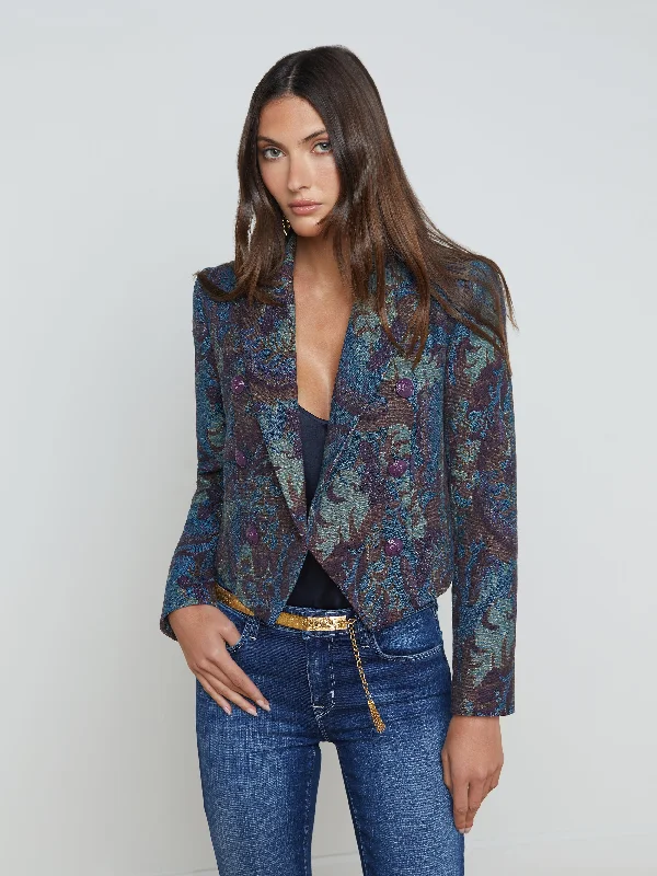 Lila Jacquard Blazer