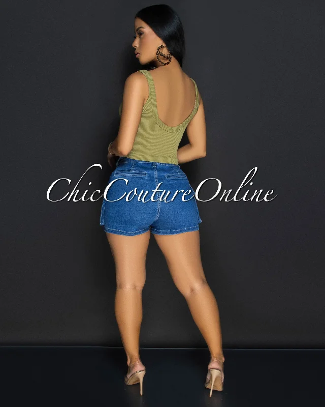 lora-olive-v-neck-ribbed-crop-top