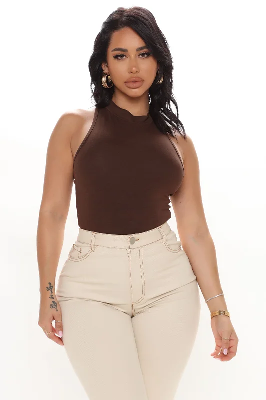 mel-sleeveless-mock-neck-bodysuit-chocolate