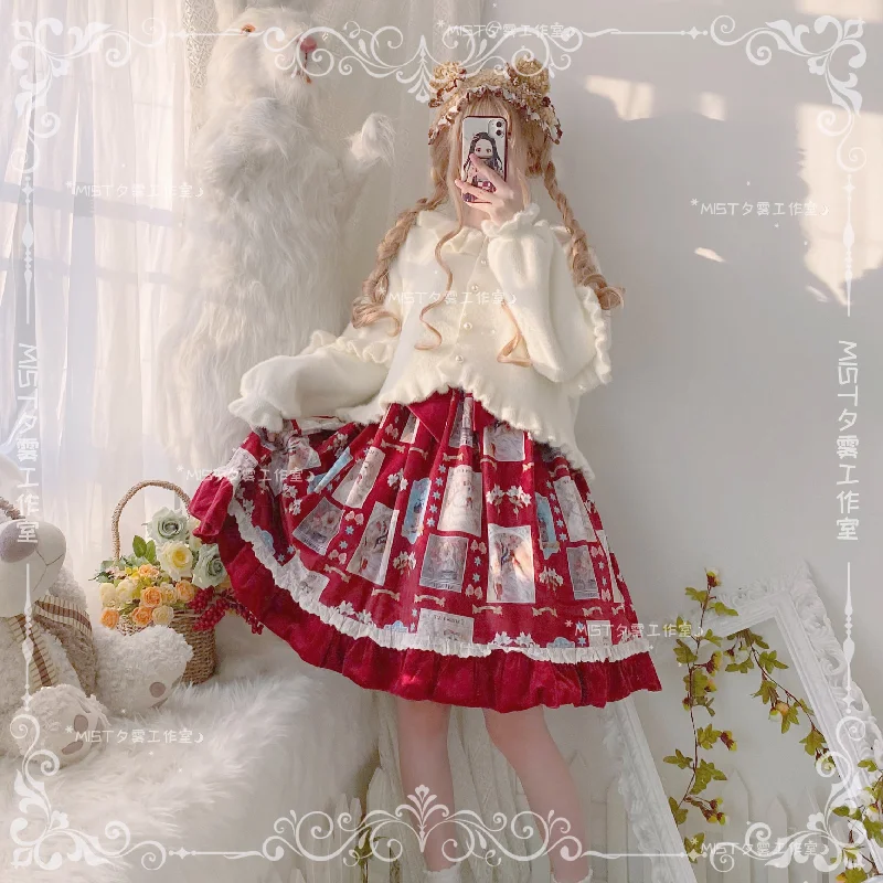 mist-small-ointment-sweet-lolita-thick-sweater-coat-puff-sleeve