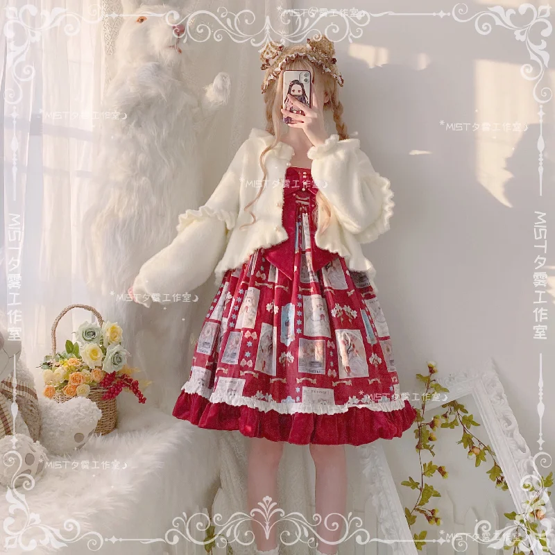 mist-small-ointment-sweet-lolita-thick-sweater-coat-puff-sleeve