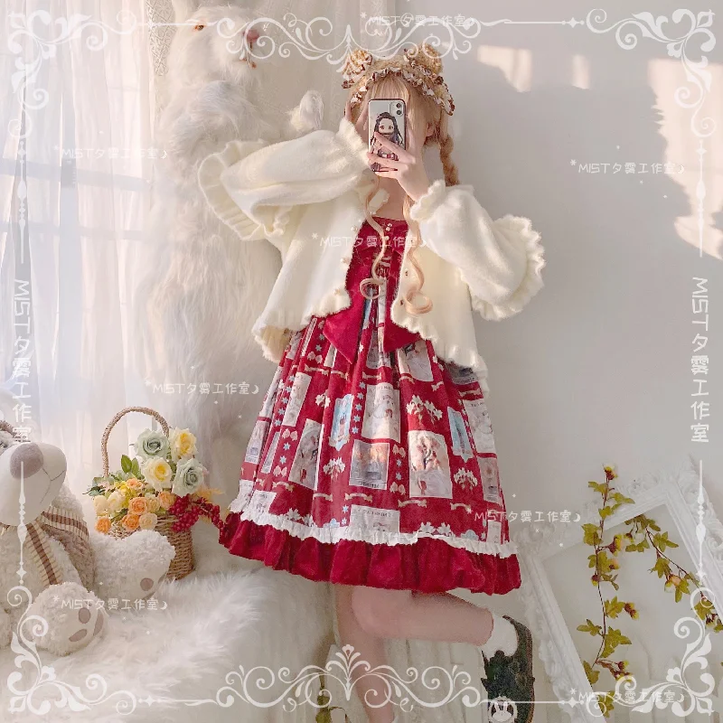 mist-small-ointment-sweet-lolita-thick-sweater-coat-puff-sleeve