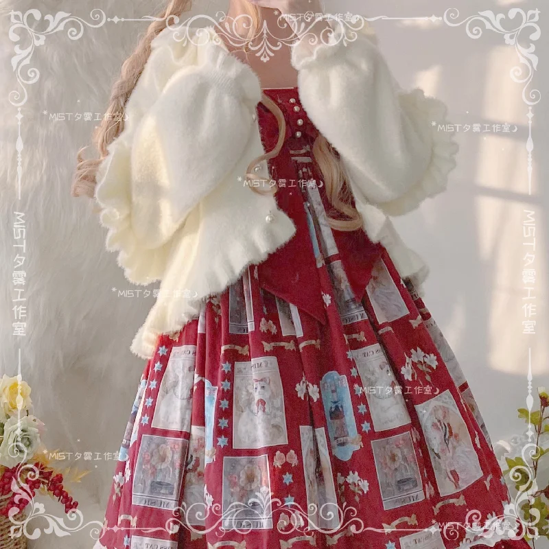 mist-small-ointment-sweet-lolita-thick-sweater-coat-puff-sleeve